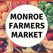 Coupon Offer: The Monroe Farmer's Market is Wednesdays 3-7 pm, May 29 - Sept 25, 2024 in the Galaxy Theatres Parking Lot