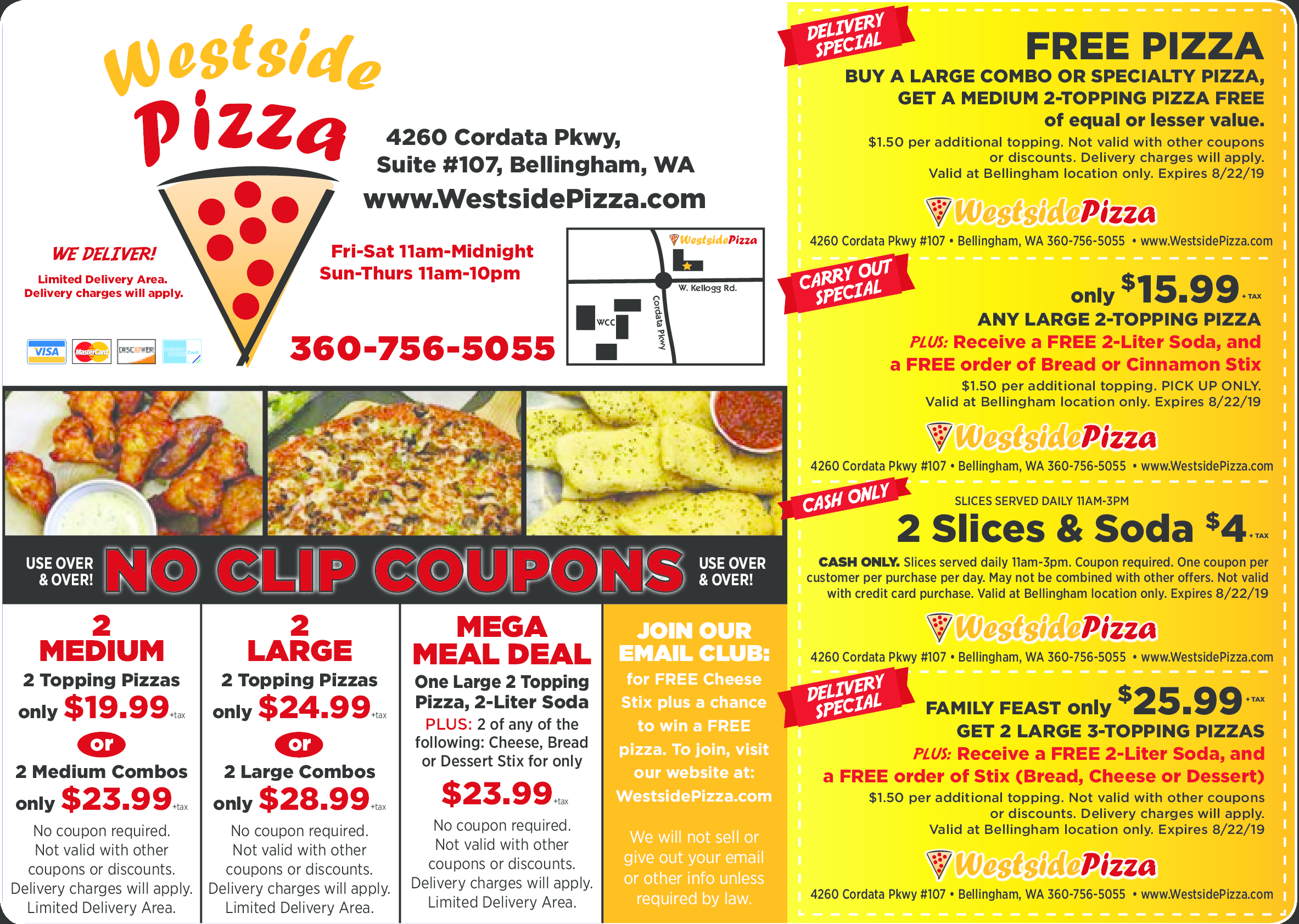 Westside Pizza Coupons