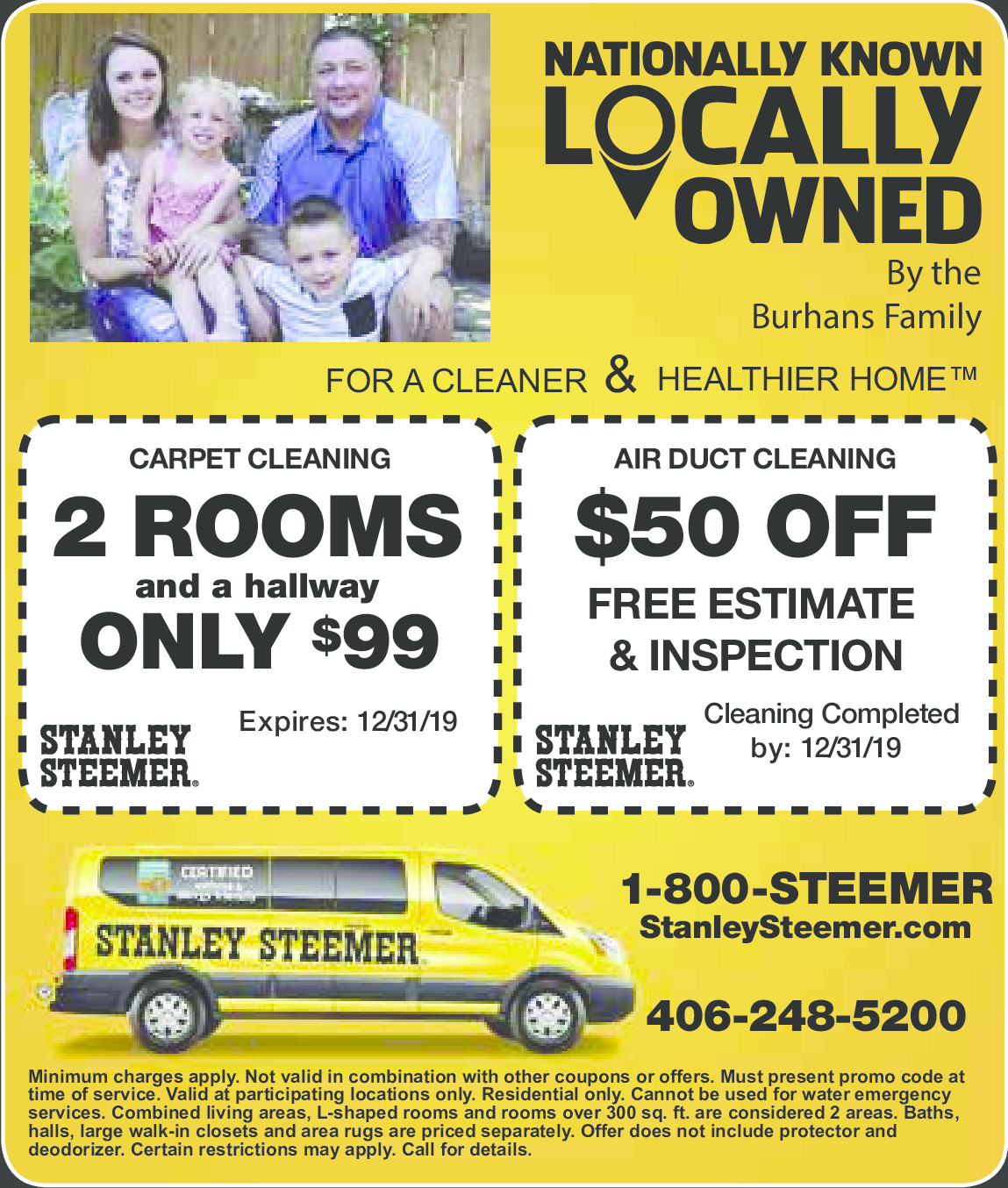 Printable Stanley Steemer Coupons