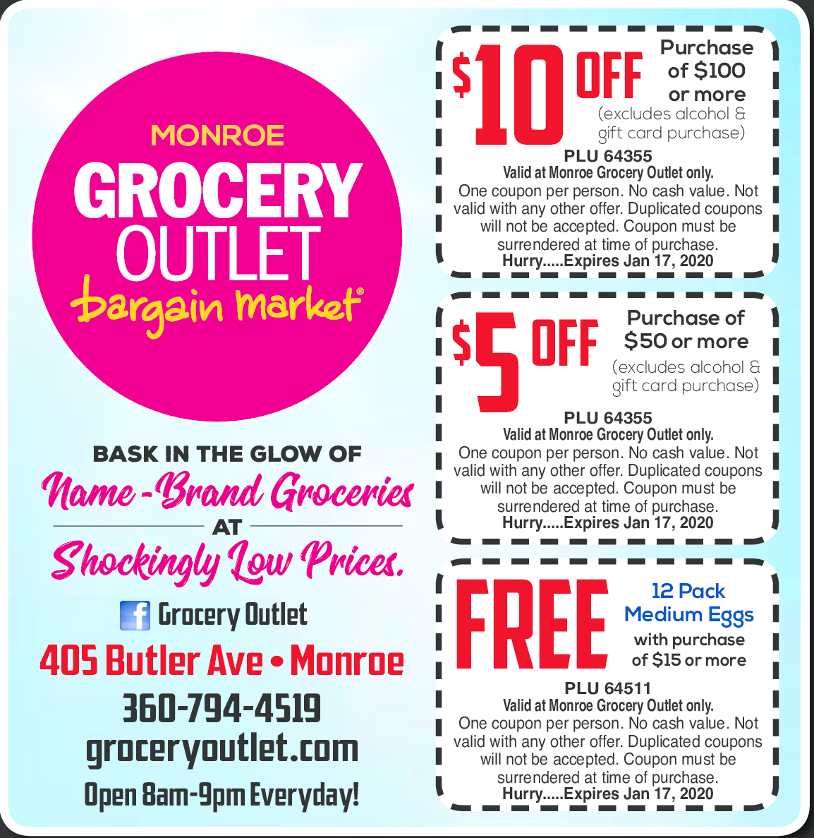 Grocery Outlet Coupons