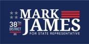 Coupon Offer: Vote MARK JAMES for State Representative - 38th District (R)