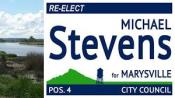 Coupon Offer: Re-Elect Michael Stevens for Marysville City Council Pos. 4