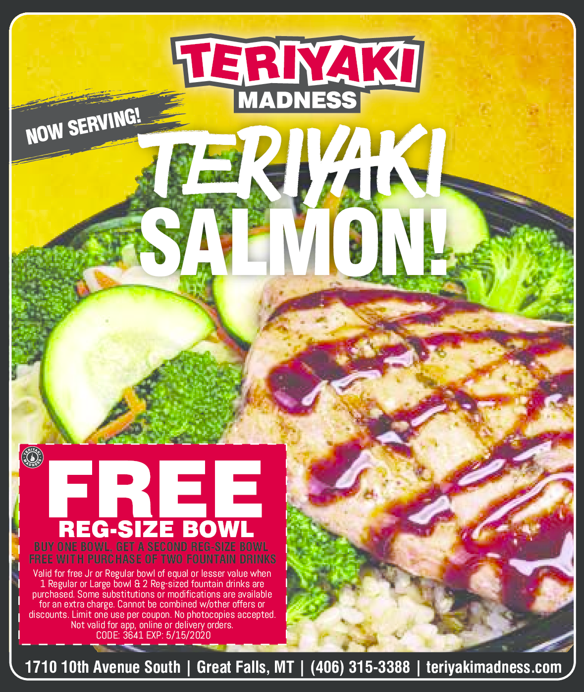 Teriyaki Madness Coupons