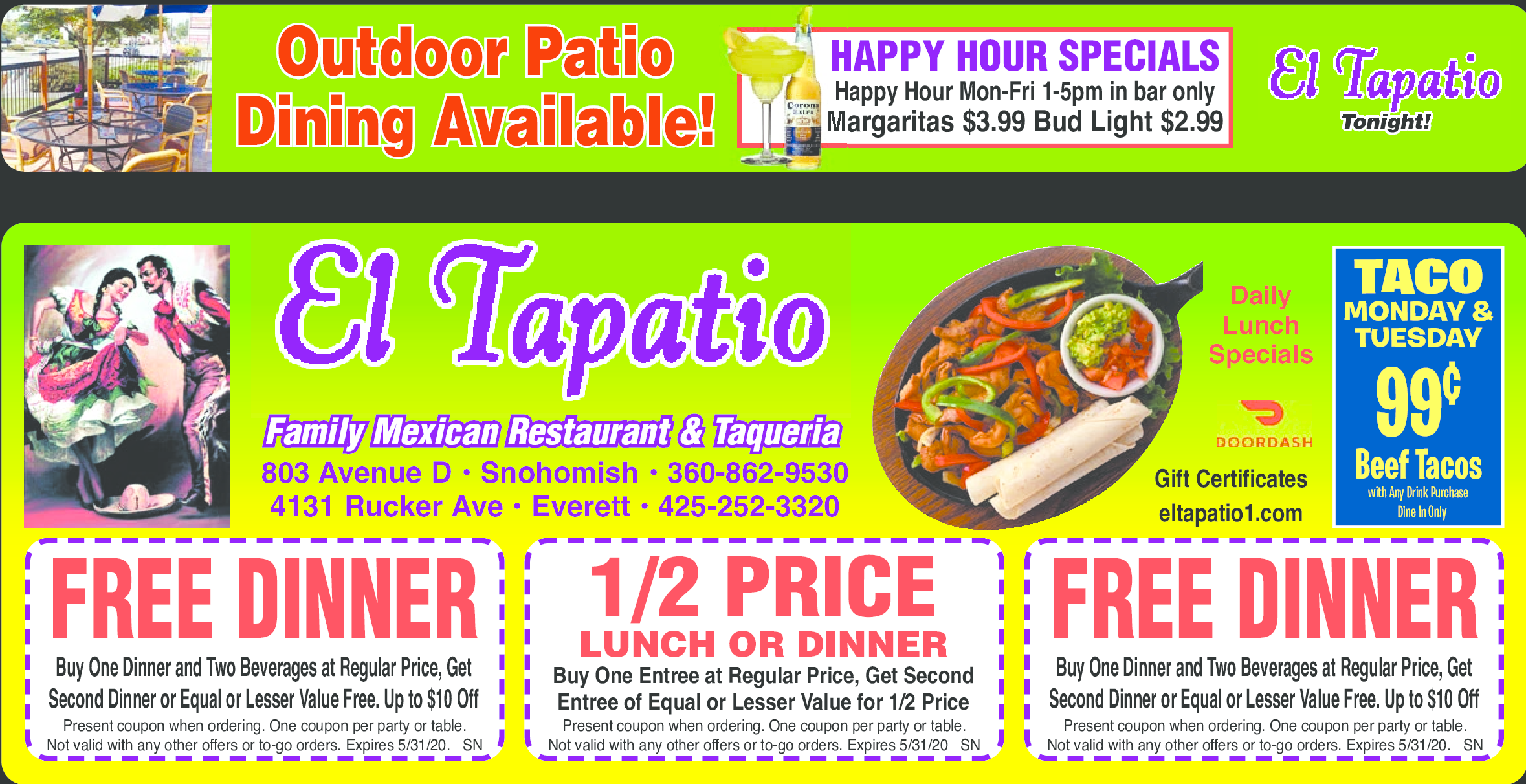 maple grove restaurants coupons