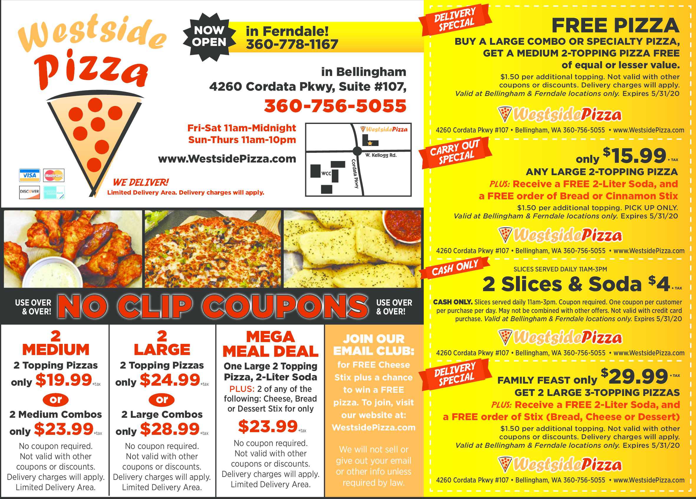 Westside Pizza Coupons