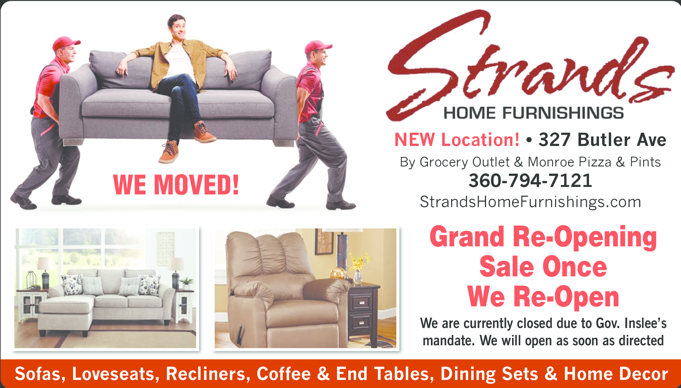 Strands Home Furnishings Coupons