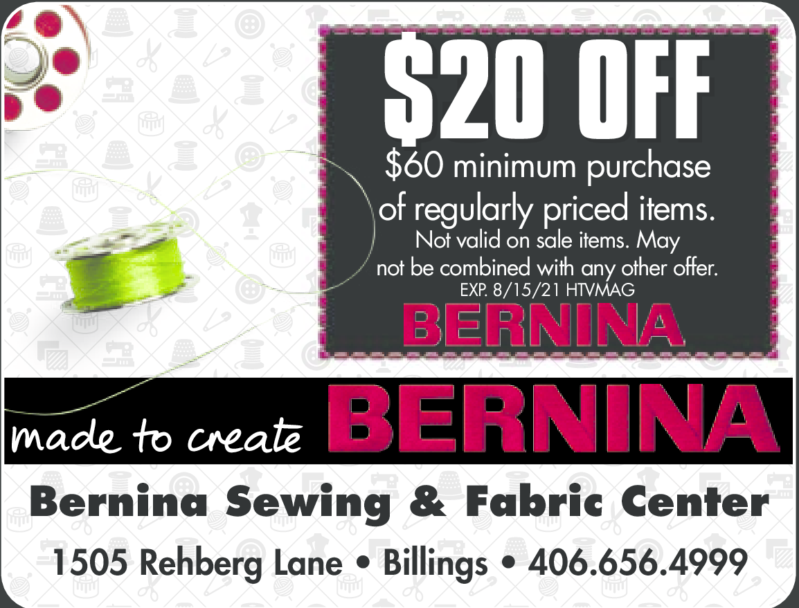 Bernina Sewing & Fabric Center Billings West End / Laurel Coupons