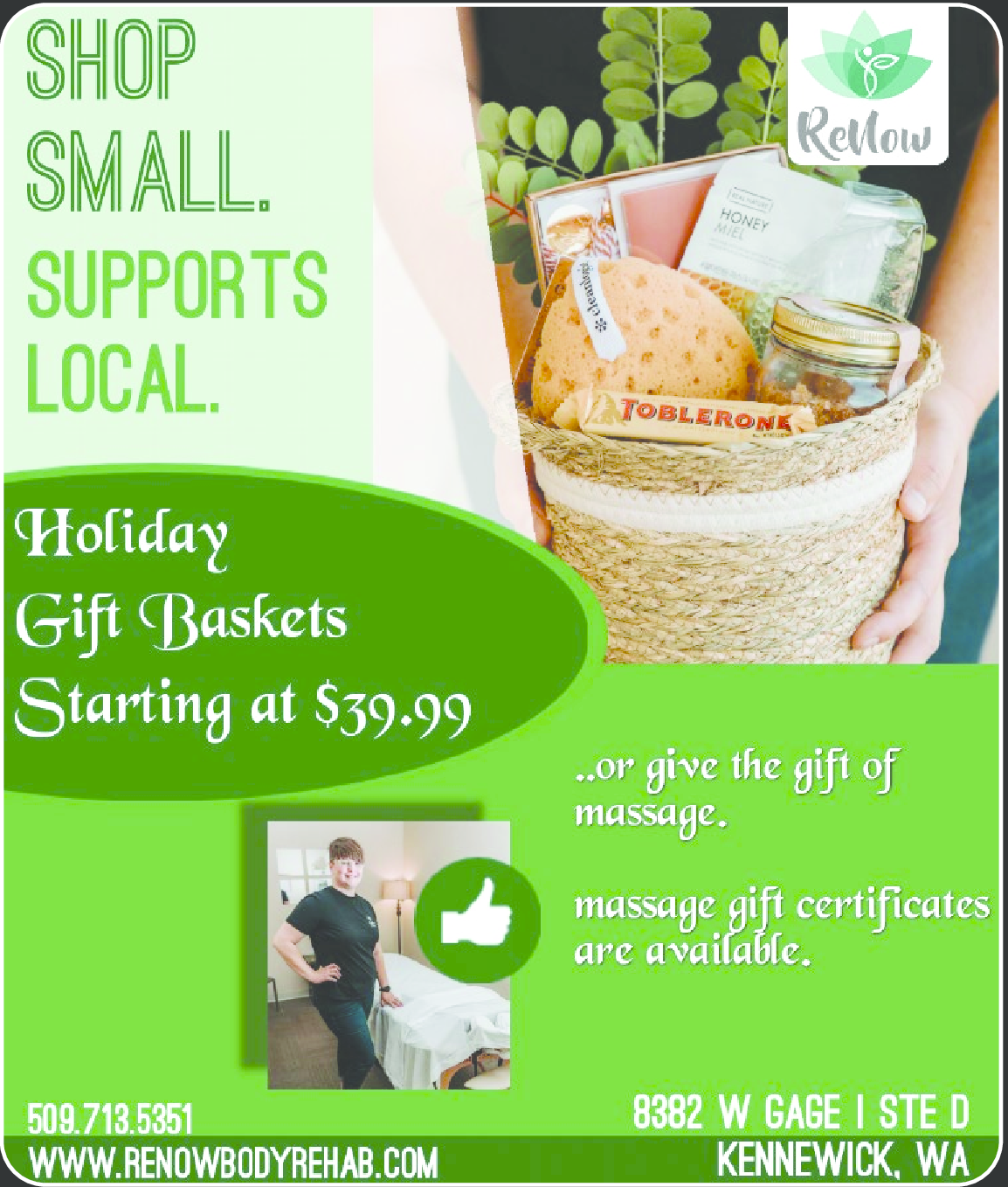 ReNow Body Rehab & Massage Therapy Coupons