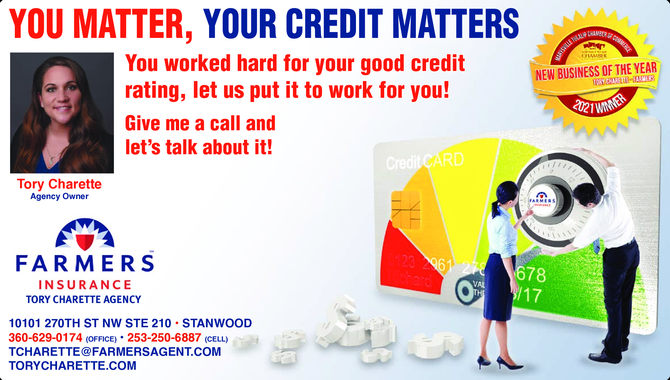 Farmers Insurance Tory Charette Agency Coupons