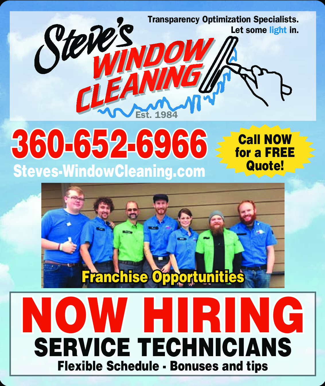 Steve's Window Cleaning Coupons