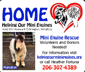 Coupon Offer: Volunteers & Donors Needed! For information, visit www.helpingourminiequines.org