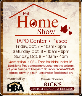 Coupon Offer: The Fall Home Show is at the HAPO Center Friday October 7 - Sunday October 9