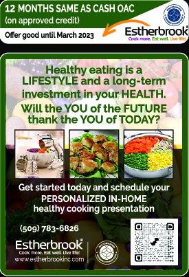 Coupon Offer: Schedule your PERSONALIZED IN-HOME Healthy Cooking Presentation