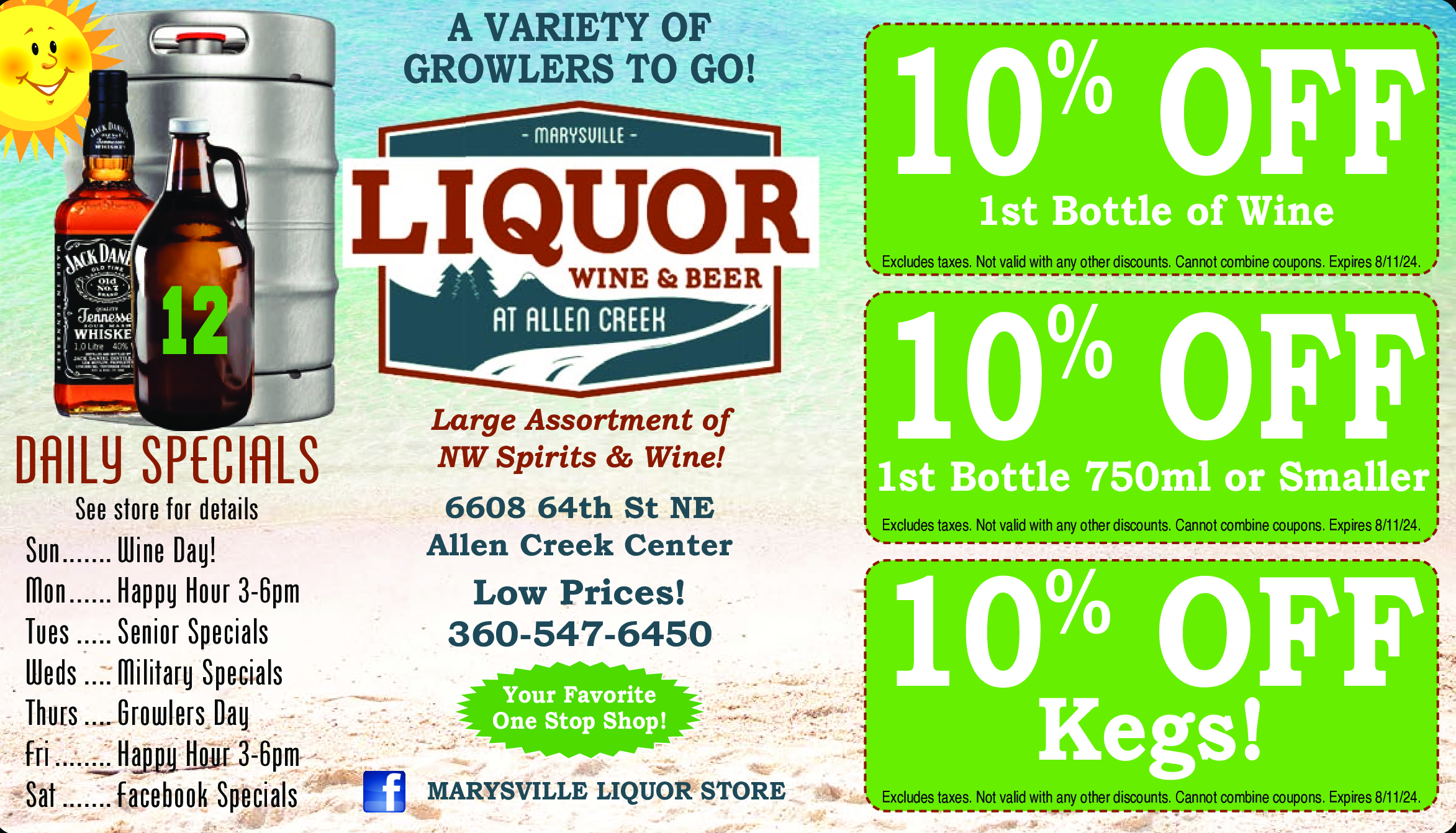 Marysville Liquor Wine & Beer Coupons