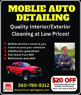 Coupon Offer: $20 OFF Interior/Exterior Clean