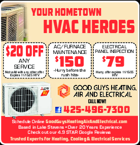 Coupon Offer: $20 OFF Any Service