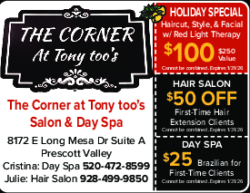 Coupon Offer: Haircut, Style, & Facial with Red Light Therapy $100 - $250 Value!