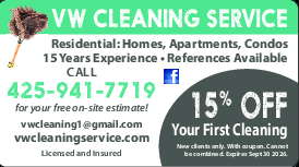 Coupon Offer: 15% OFF Your First Cleaning