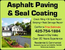 Coupon Offer: Call for a FREE estimate! 425-754-1884