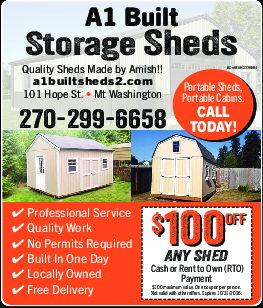 Coupon Offer: $100 OFF Any Shed - Cash or Rent to Own (RTO) Payment