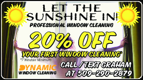 Coupon Offer: 20% OFF Your First Window Cleaning*