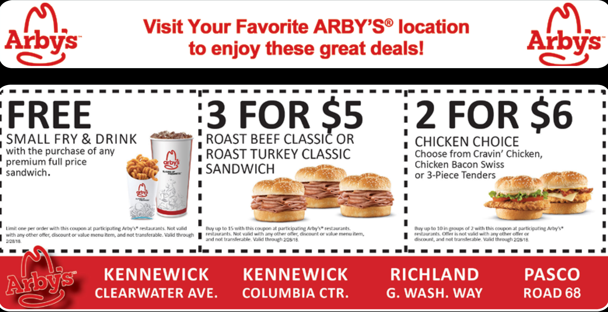 Arby's Coupons 2024 Printable